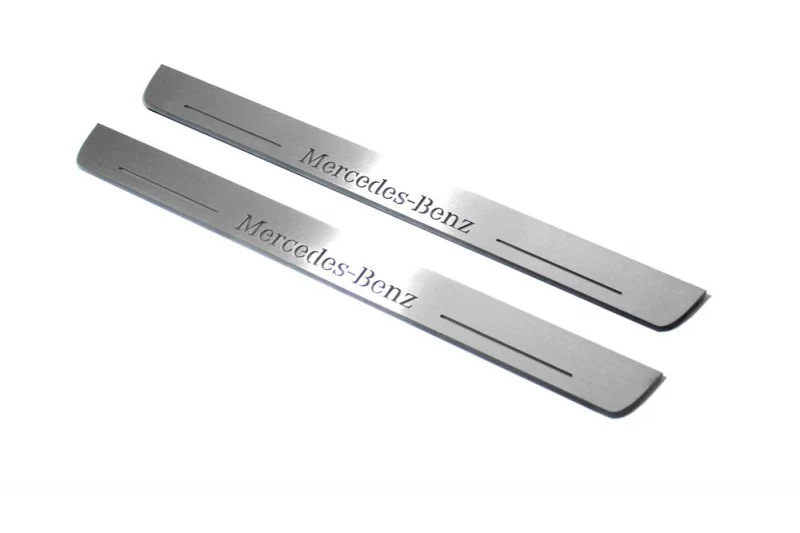 Mercedes GLA X156 2013+ Auto Door Sill Plates With Logo Mercedes-Benz - Image 7