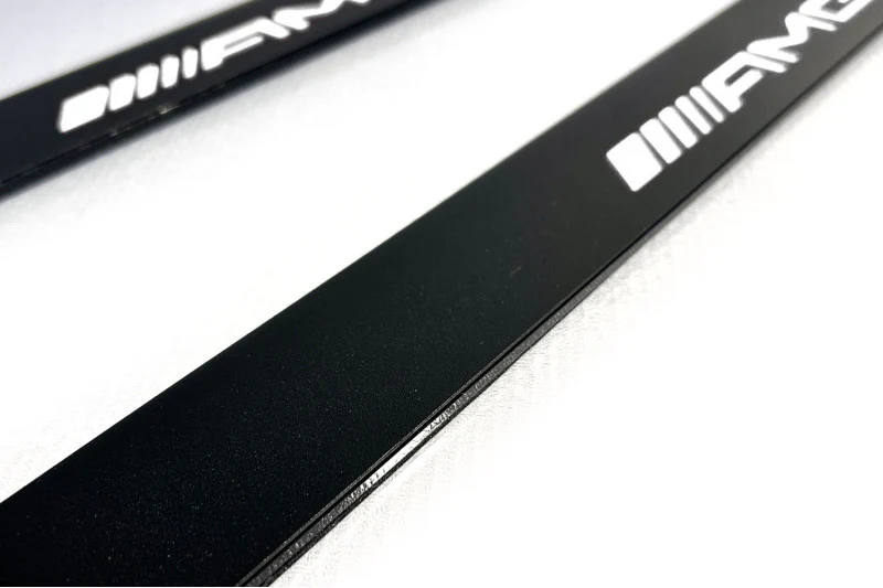 Mercedes GLE I 2015-2019 Led Door Sill Pro With Logo AMG (Premium Painting) - Image 6