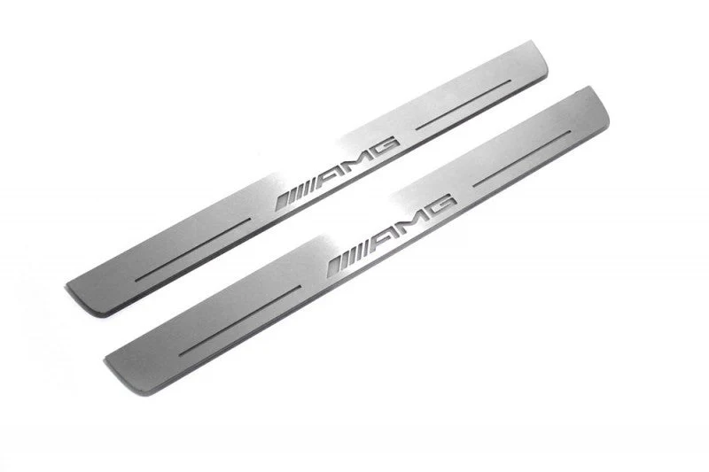 Mercedes GLE I C292 2015-2019 LED Car Door Sill With Logo AMG - Image 5