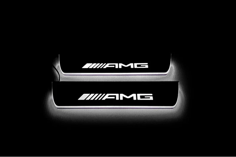 Mercedes GLE II W167 2019+ Car Door Sill With Logo AMG - Image 13