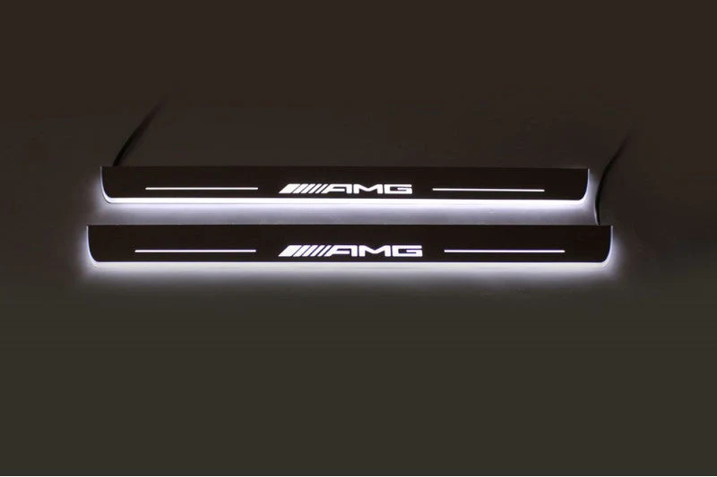 Mercedes GLE II W167 2019+ Car Door Sill With Logo AMG - Image 2