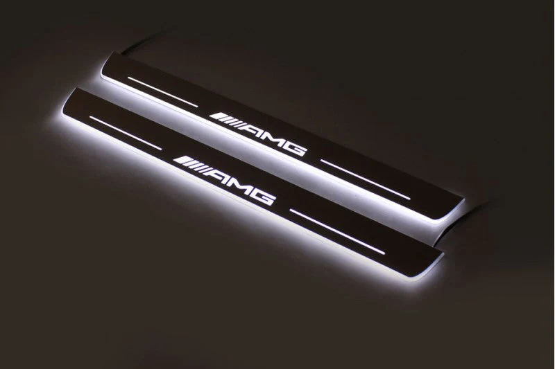 Mercedes GLE II W167 2019+ Car Door Sill With Logo AMG - Image 3