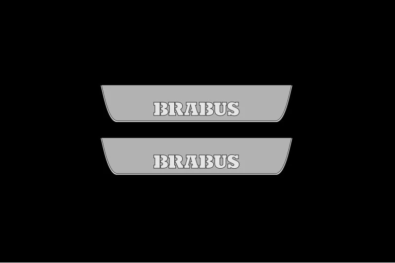 Mercedes GLE II W167 2019+ Car Door Sill With Logo Brabus - Image 2