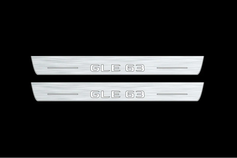 Mercedes GLE II W167 2019+ Car Door Sill With Logo GLE 63