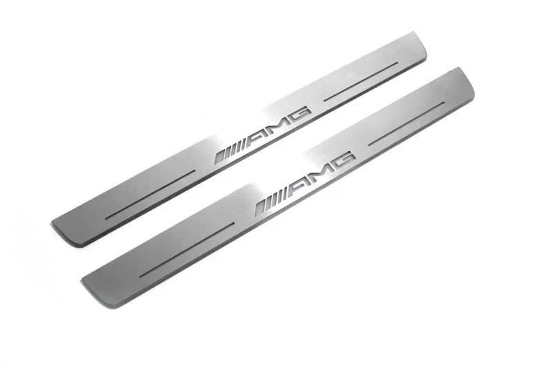 Mercedes GLK Class X204 2008-2015 Door Sill Led Plate With AMG Logo - Image 5