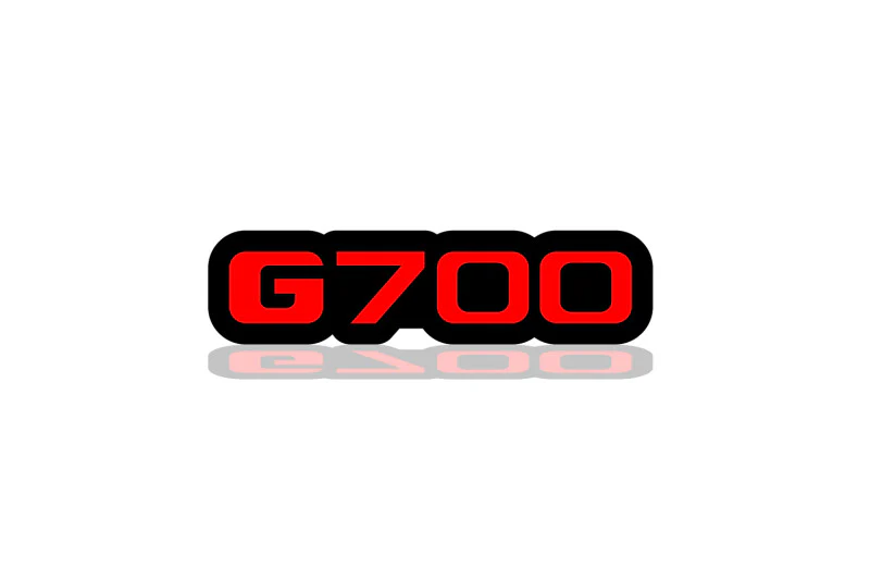 Mercedes Illuminated LED Radiator Grille Emblems and Badges with G700 (type 1) logo