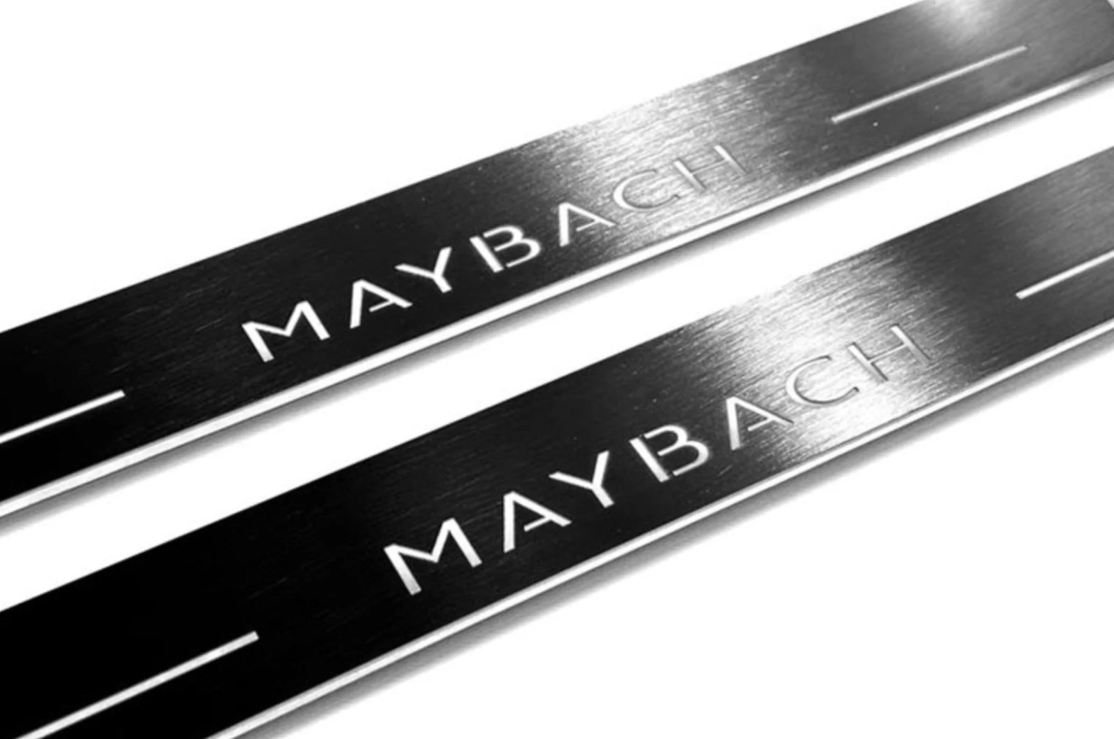 Mercedes GLS II 2019+ Auto Door Sill Plates With Logo Maybach - Image 8