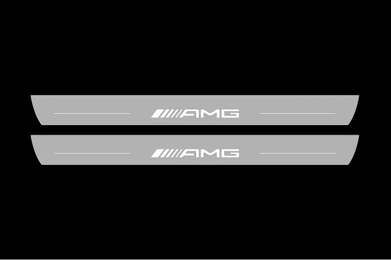 Mercedes SLK-Class R171 2004-2011 Car Door Sill With Logo AMG