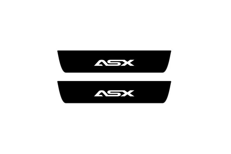 Mitsubishi ASX I 2010-2023 Led Door Sill Pro With Logo ASX (Premium Painting) - Image 2