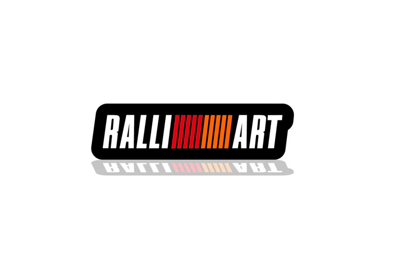 Mitsubishi Illuminated LED Radiator Grille Emblems and Badges with Ralliart (type 1) logo - Image 3