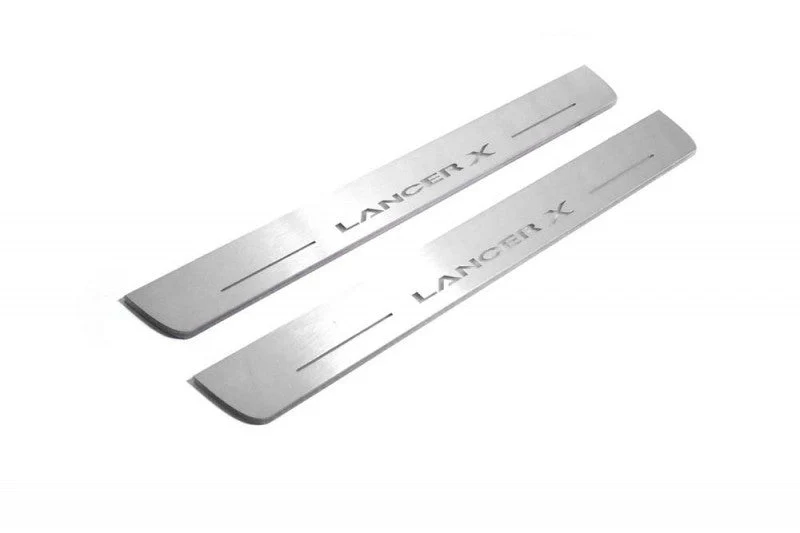 Mitsubishi Lancer X 2007+ Car Door Sill With Logo Lancer X - Image 5
