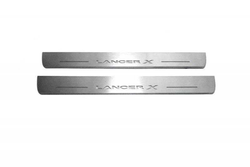 Mitsubishi Lancer X 2007+ Car Door Sill With Logo Lancer X - Image 6