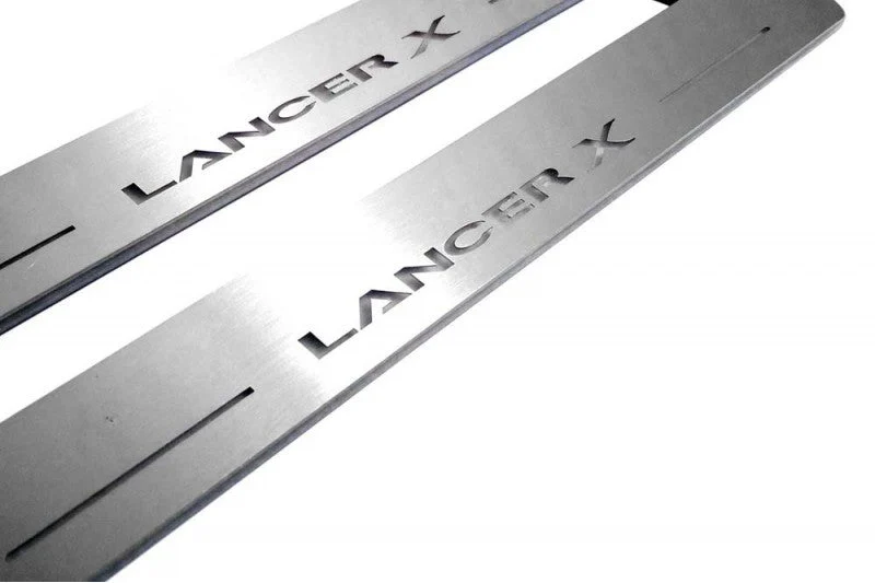 Mitsubishi Lancer X 2007+ Car Door Sill With Logo Lancer X - Image 8