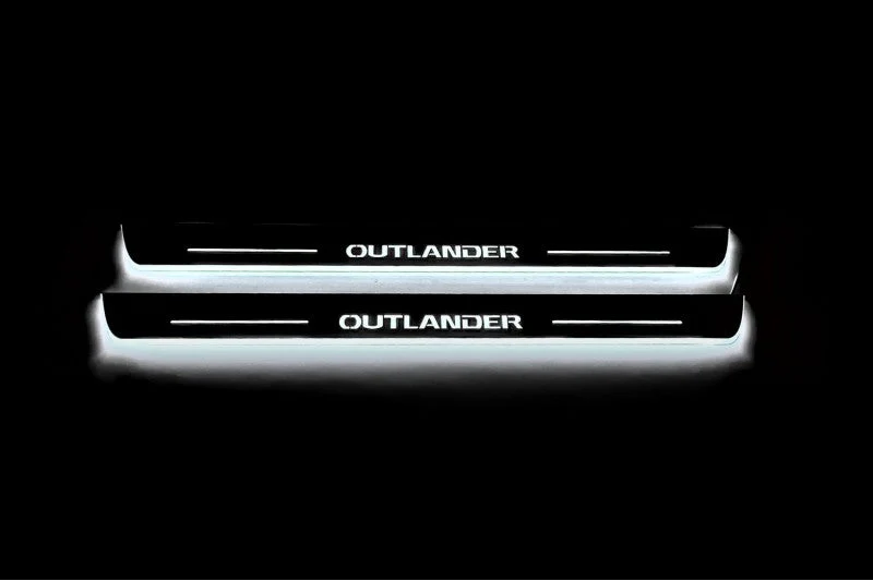Mitsubishi Outlander III 2012-2021 Led Door Sills With Logo Outlander - Image 2