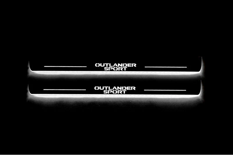 Mitsubishi Outlander Sport 2010+ Led Door Sills With Logo Outlander Sport - Image 2