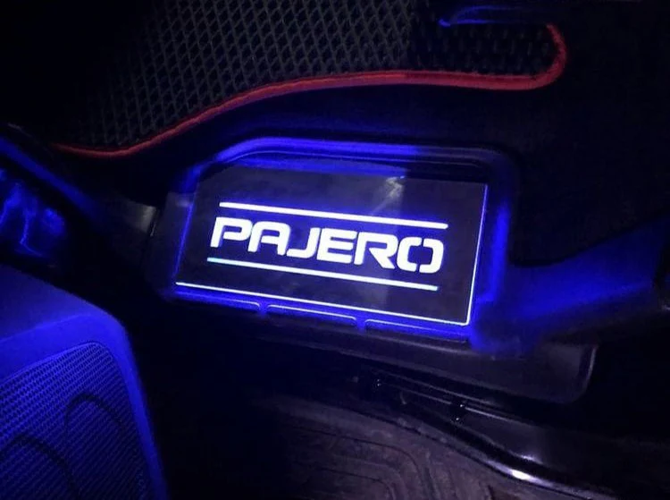 Mitsubishi Pajero Wagon IV 2006-2021 Car Door Sill With Pajero Logo - Image 7