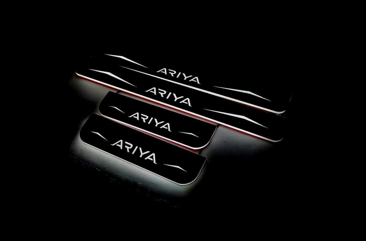 Nissan Ariya 2022+ LED Door Sills With Ariya Logo
