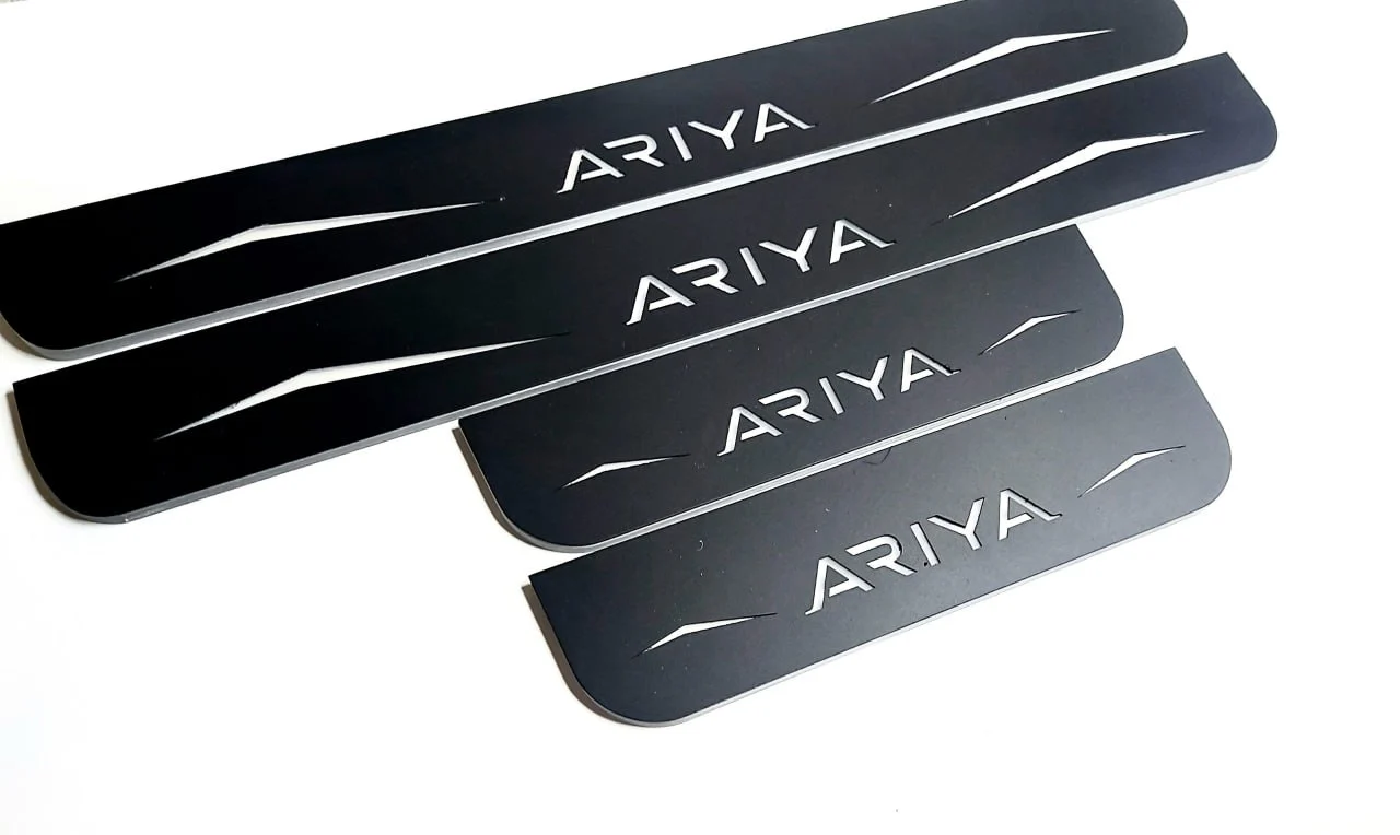 Nissan Ariya 2022+ LED Door Sills With Ariya Logo - Image 11