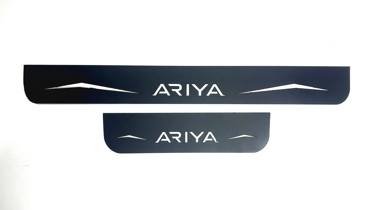 Nissan Ariya 2022+ LED Door Sills With Ariya Logo - Image 13
