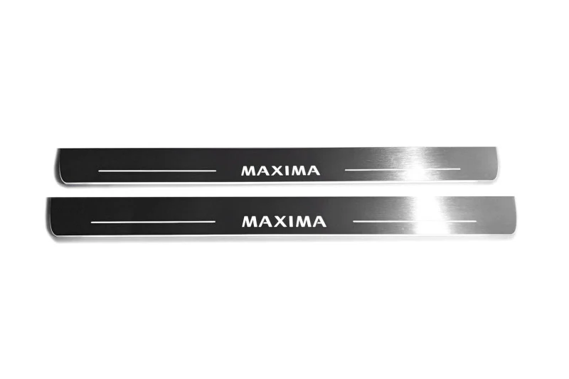 Nissan Maxima VIII 2015+ LED Door Sills With Logo Maxima - Image 6