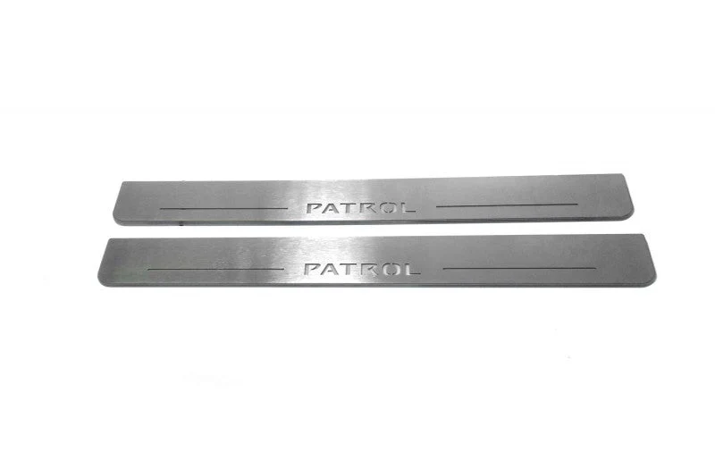 Nissan Patrol Y62 2010+ Led Door Sills With Logo Patrol - Image 8