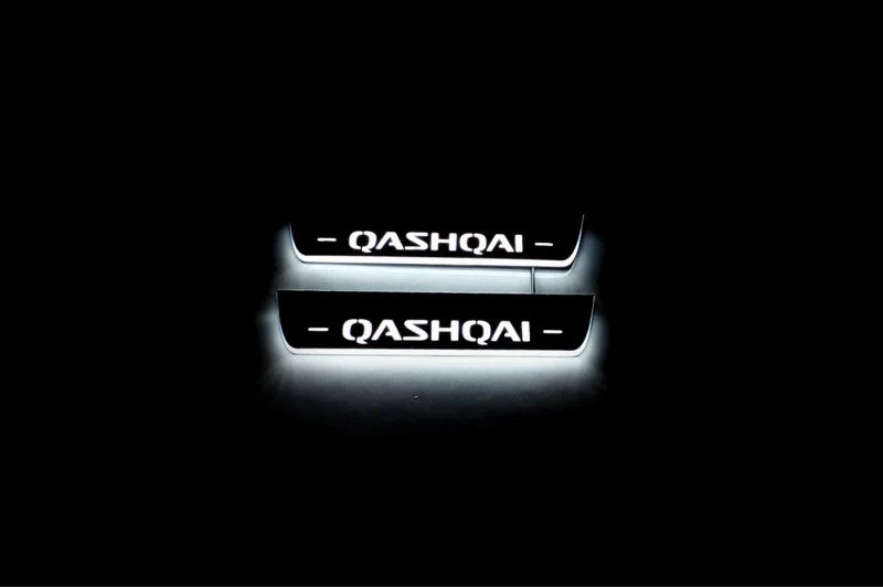 Nissan Qashqai II 2014+ LED Door Sills With Logo Qashqai - Image 15