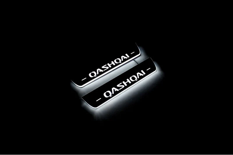 Nissan Qashqai II 2014+ LED Door Sills With Logo Qashqai - Image 16