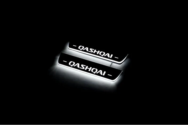 Nissan Qashqai II 2014+ LED Door Sills With Logo Qashqai - Image 17