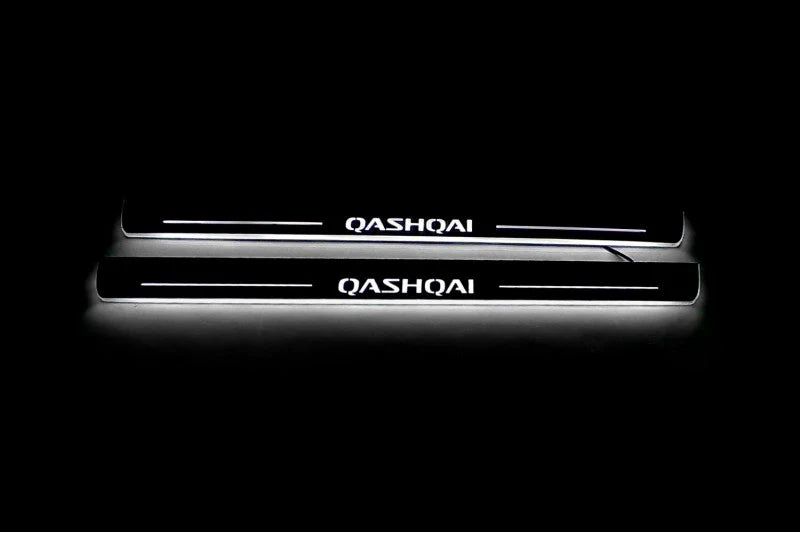 Nissan Qashqai II 2014+ LED Door Sills With Logo Qashqai - Image 7