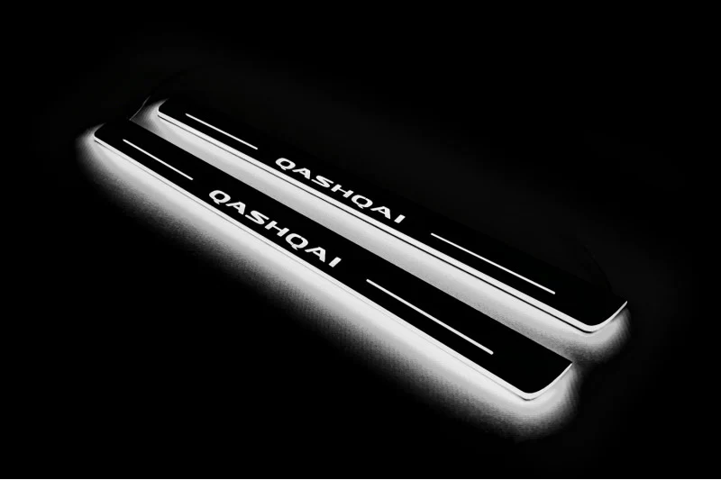 Nissan Qashqai III 2021+ LED Door Sills With Logo Qashqai - Image 3