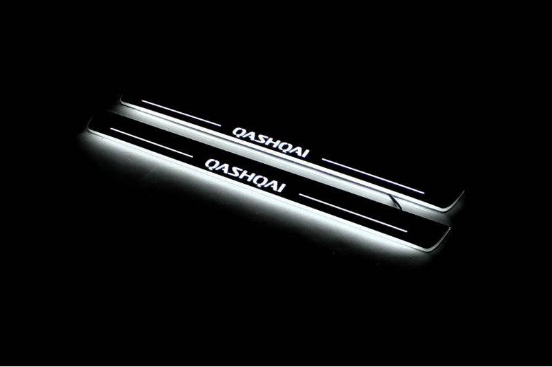 Nissan Qashqai III 2021+ LED Door Sills With Logo Qashqai - Image 5