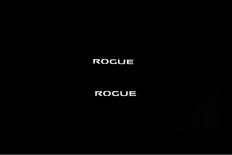Nissan Rogue II 2014-2021 Led Door Sill Pro With Logo Rogue (Premium Painting) - Image 10
