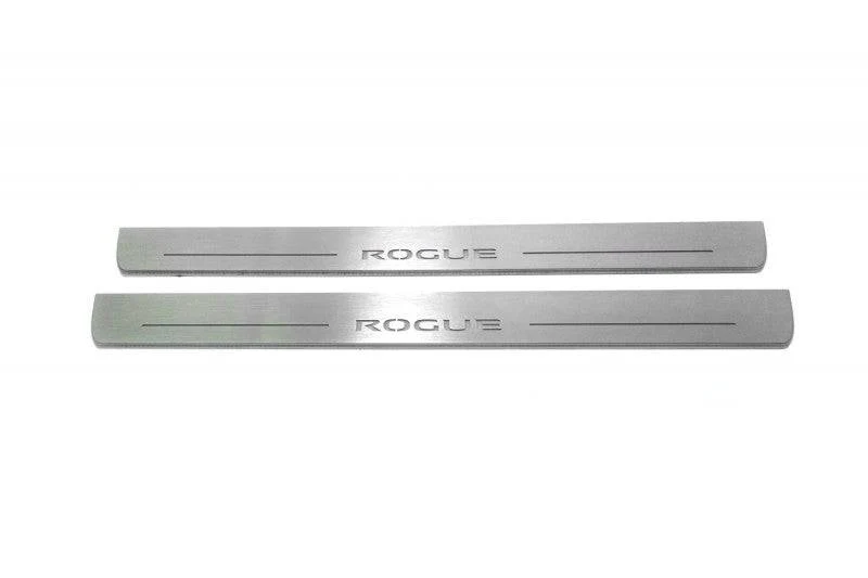 Nissan Rogue II 2014+ LED Door Sills With Logo Rogue - Image 6