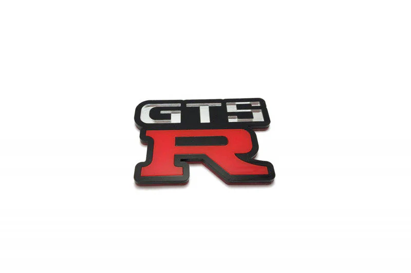 Nissan tailgate trunk rear emblem with GTS-R logo