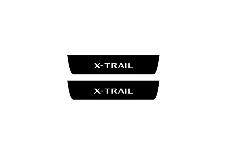 Nissan X-Trail T32 2014-2021 Led Door Sill Pro With Logo X-Trail (Premium Painting) - Image 2