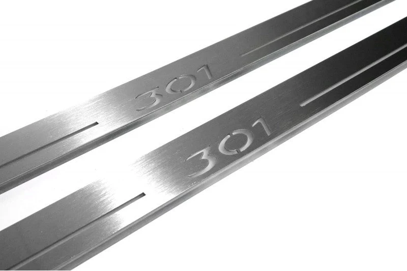 Peugeot 301 2012+ LED Door Sill With Logo 301 - Image 8