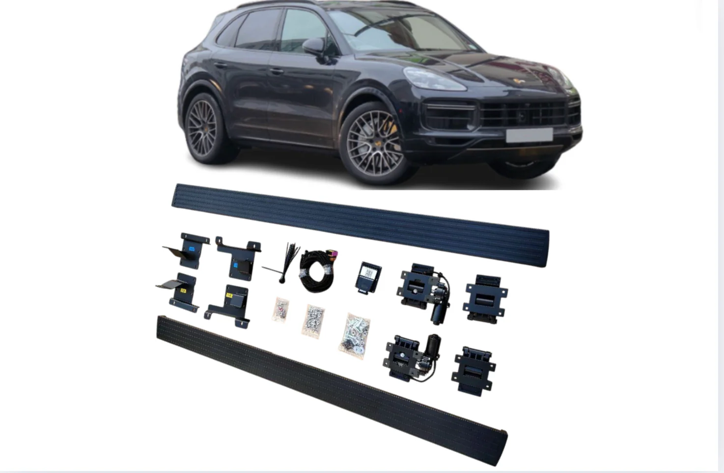 Porsche Cayenne Electric Running Boards and Power Steps 2018-2024
