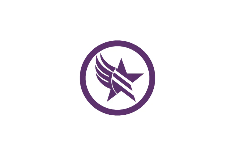 Radiator grille emblem with PARAGADE logo