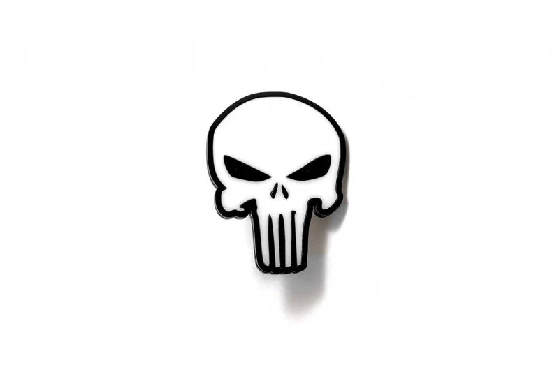 Radiator grille emblem with Punisher logo - Image 2