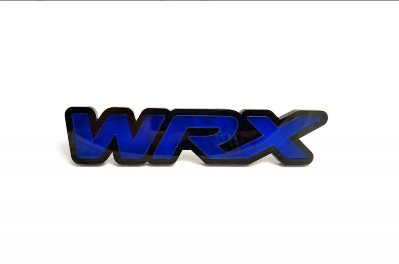 Radiator grille emblem with WRX logo - Image 4