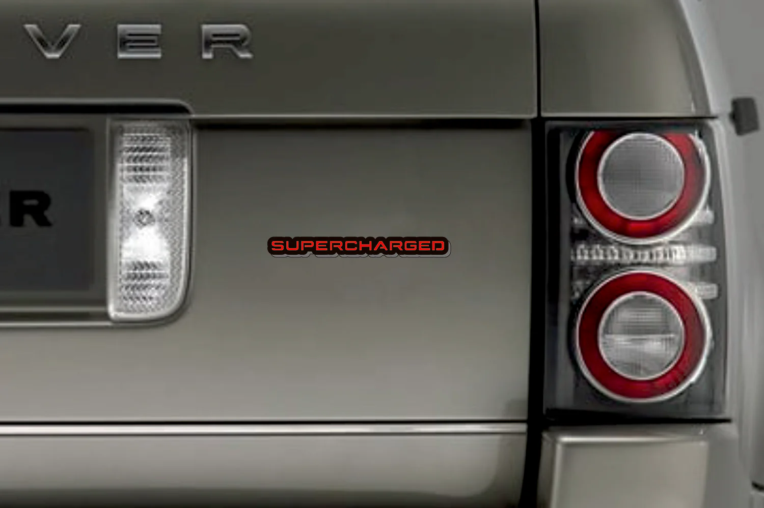 Range Rover Emblem & Badges set with Supercharged logo - Image 6