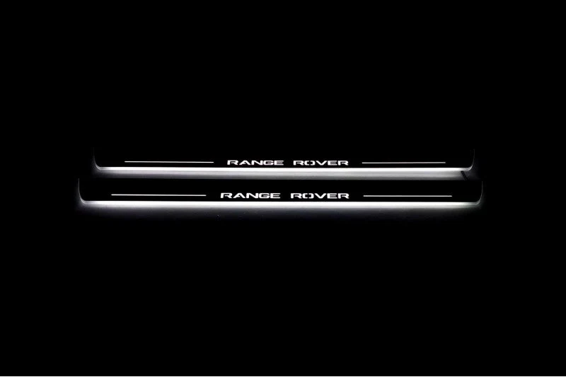 Range Rover III 2002-2012 LED Door Sills With Logo Range Rover - Image 2