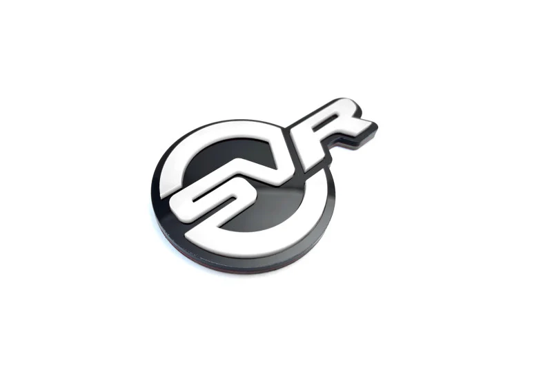 Range Rover tailgate trunk rear emblem with SVR logo - Image 5