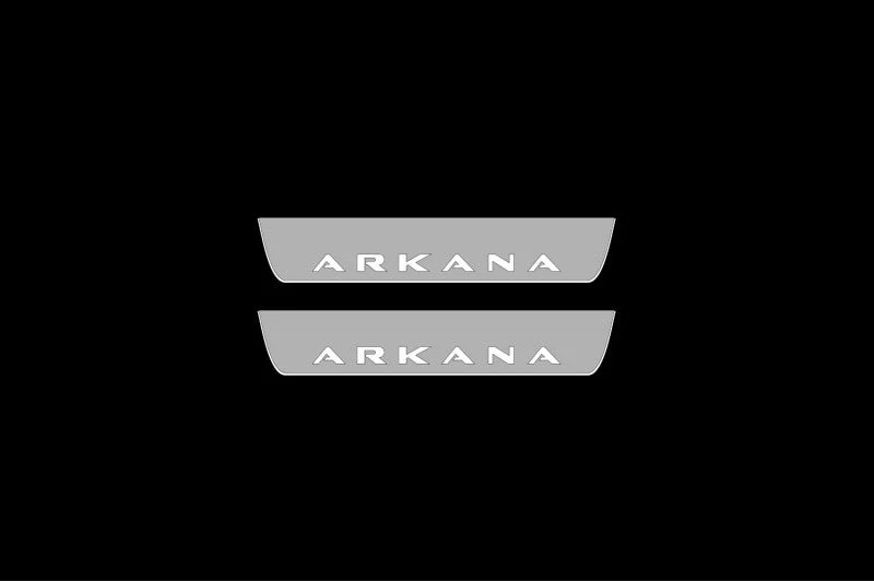 Renault Arkana 2019+ LED Door Sills PRO With Logo Arkana - Image 2
