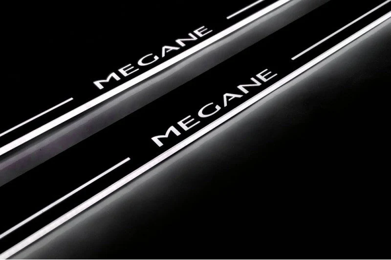 Renault Megane III 2009-2015 Door Sill Led Plate With Logo Megane - Image 4