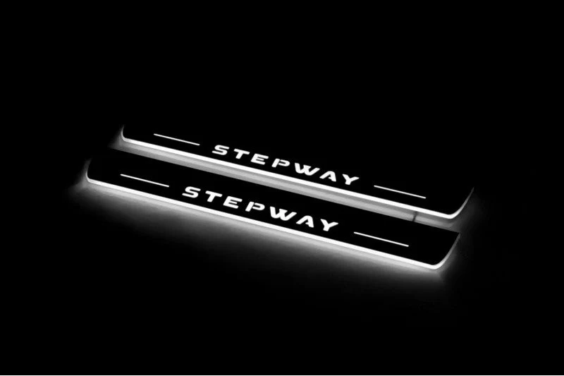 Renault Sandero Stepway II 2013+ Door Sill Threshold With Logo Stepway - Image 3