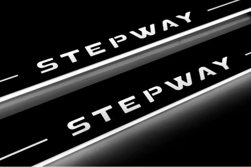 Renault Sandero Stepway II 2013+ Door Sill Threshold With Logo Stepway - Image 4