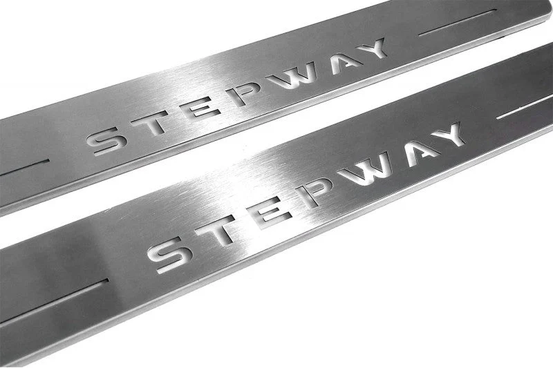 Renault Sandero Stepway II 2013+ Door Sill Threshold With Logo Stepway - Image 9