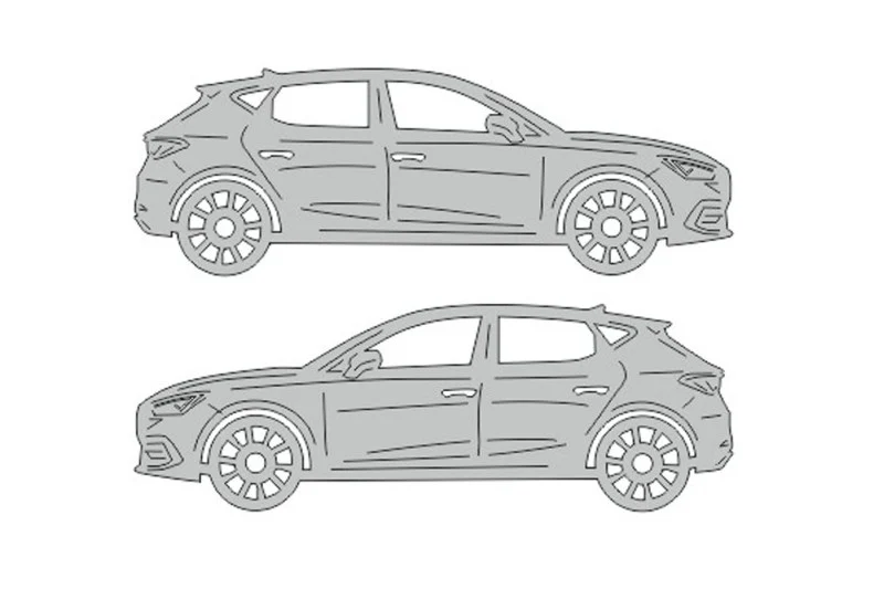 Seat Leon IV (2020+) Floor Mat Emblem Set – Stainless Steel Badges