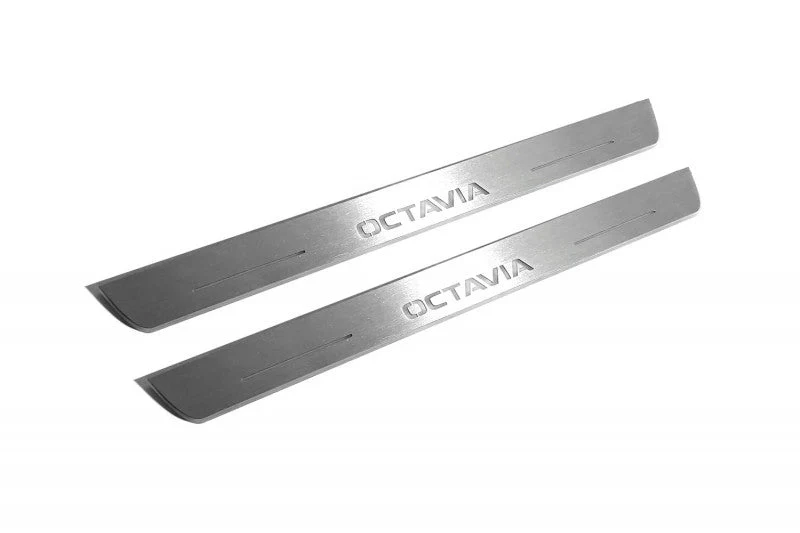 Skoda Octavia IV (A8) 2020+ Car Light Sill With Logo Octavia - Image 5